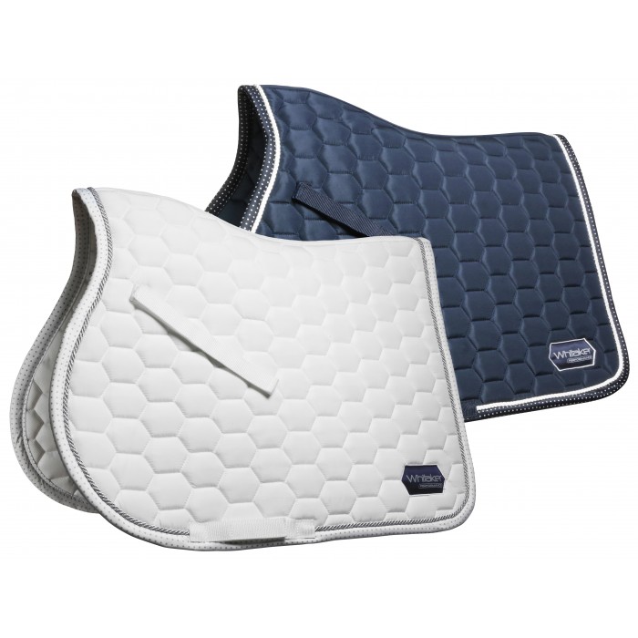 Whitaker Rydal Saddle Cloth Pad All Purpose Micro Suede Full Size Blue 
