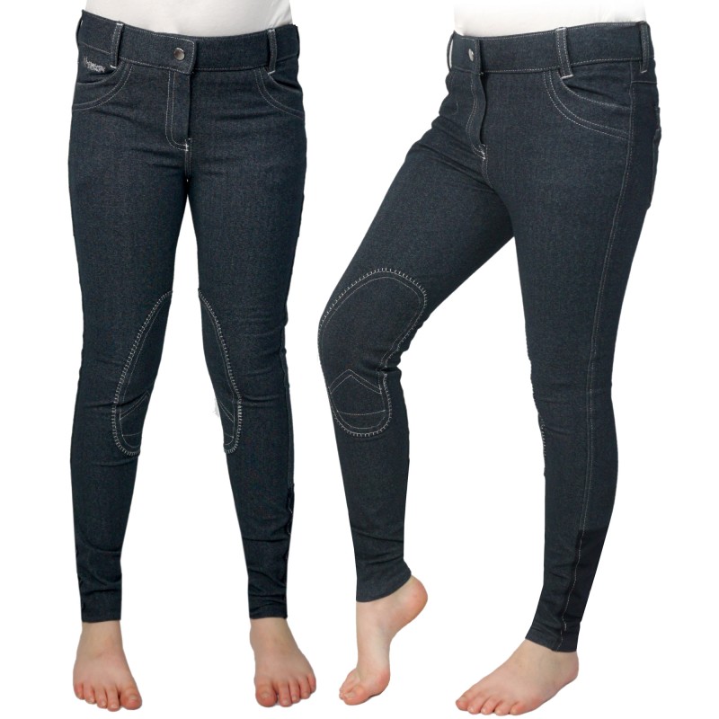 B150K Rawdon Denim-Effect Kids Breech