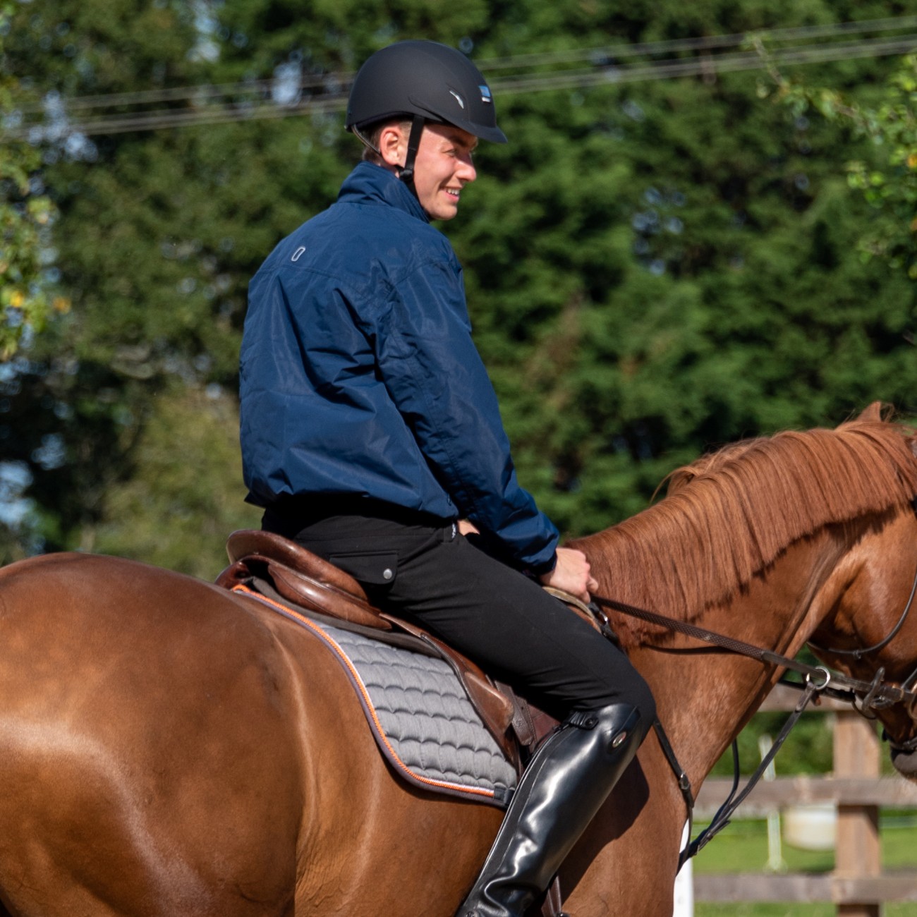 Padded horse store riding jacket