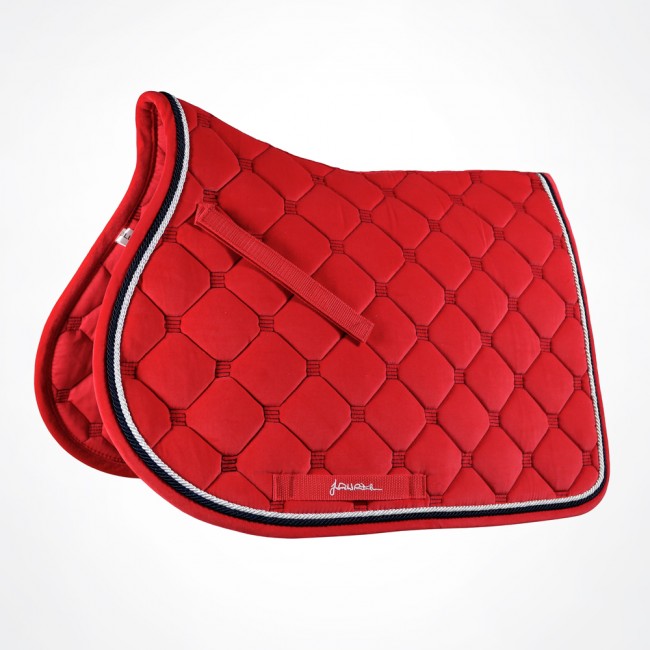 NON Slip twin sided silicone Comfort spine clearance saddle pad numnah 